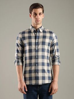 Tommy Hilfiger - Checks Slim Fit Cotton Casual Shirt