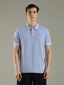Tommy Hilfiger - Solid Regular Fit Cotton Polo T-Shirt