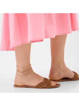 Accessorize London - Women's Filigree Anklets (Pack Of 3)