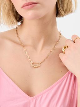 Accessorize London - Women's Carabiner Pendant Necklace
