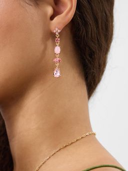 Accessorize London - Women's Gem Drop Earrings