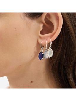 Accessorize London - Women's Stone Drop Earrings (Pack Of 3)