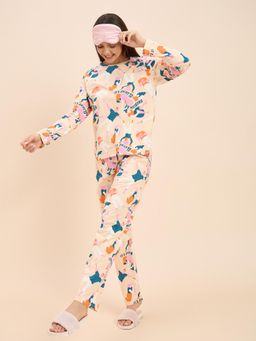 Sweet Dreams - Peach Bliss T-Shirt & Pyjama (Set of 2)