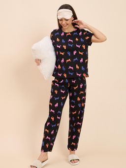 Sweet Dreams - Pawprint T-Shirt & Pyjama (Set of 2)