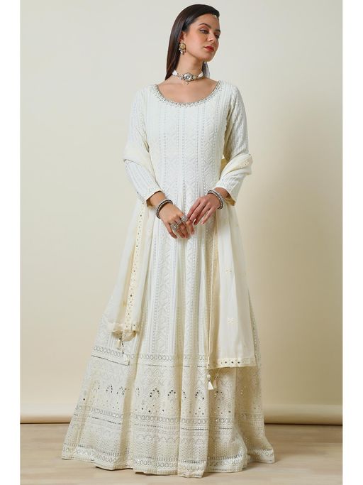 Salwar Kameez Soch Anarkali Suits Buy Soch Off White