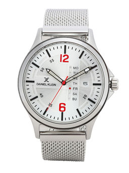 Daniel Klein - Analog Silver Dial Men Watch- DK11553-1