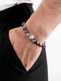 ORIONZ - Amethyst Lion Magnetic Bracelet