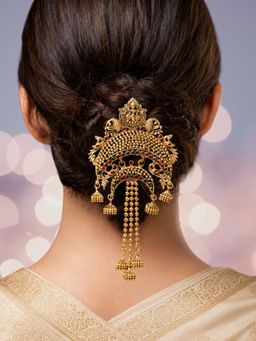 Fabula - Gold Ethnic Hair Bun Pin