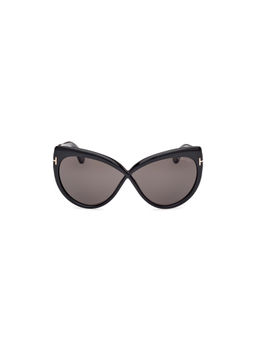 Tom Ford Eyewear - Women Acetate Butterfly Grey Lens Sunglass-Ft1196 65 01A (65)