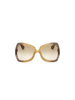 Tom Ford Eyewear - Women Acetate Butterfly Brown Lens Sunglass-Ft1222 60 41F (60)