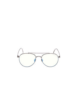 Tom Ford Eyewear - Men Metal Pilot Grey Frame-Ft6040-B 53 008 (53)