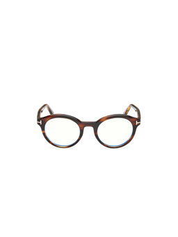 Tom Ford Eyewear - Unisex Acetate Round Multi-Color Frame-Ft6061-B 50 055 (50)