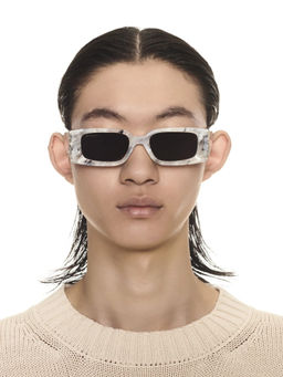 Off-White - Unisex Acetate Rectangle Grey Lens Sunglass-Oeri09810807 (52)