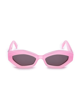Off-White - Women Acetate Cat Eye Grey Lens Sunglass-Oeri14413007 (55)