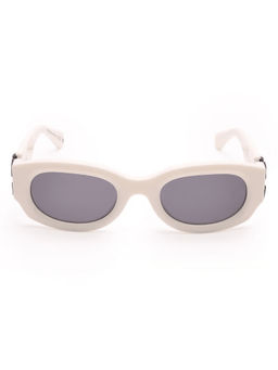 Off-White - Men Acetate Oval Grey Lens Sunglass-Oeri14E10107 (52)