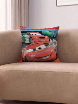 Athom Living - Red Disney Cars Printed Cushion Cover (Medium)