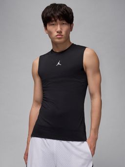 Nike - Jordan Sport Men Black Dri-Fit Sleeveless Base Layer Tank
