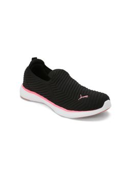 Puma - Softride Pegasi Knit Womens Black Running Shoes