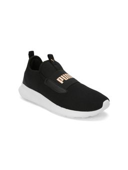 Puma - Flamecrest Slip On Womens Black Sneakers