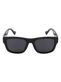 Opium Eyewear - Wayfarer Sunglasses for Men Grey Lens Tr-90 Black Frame -Op-10456-C01-52 (52)