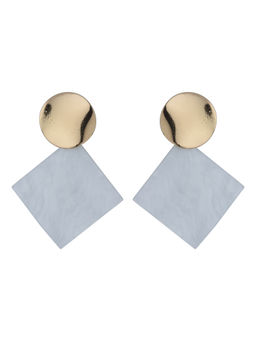 E2O - Contemporary Gold Stud Earrings