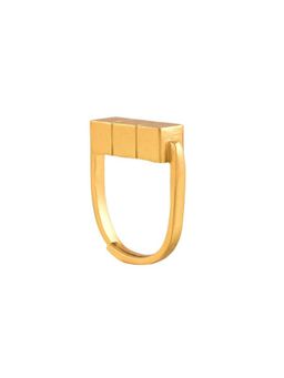 Amaltaas - Gold Cube Tres Ring
