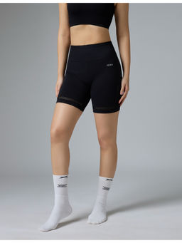 FEIER - Black Airwave Bike Shorts