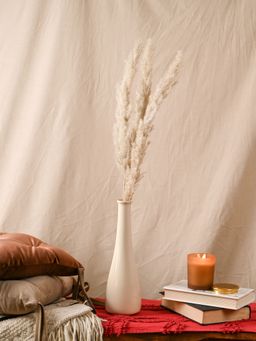 PUREZENTO - Arizona Vase In Color Cream