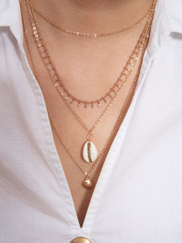 Twenty Dresses by Nykaa Fashion - An Acoustic Drama Necklace
