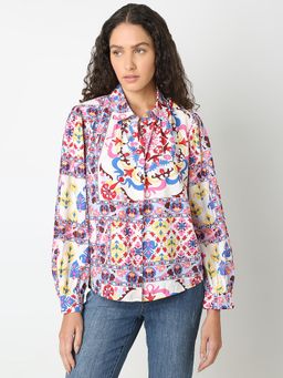 VERO MODA - Multi-Colour Printed Shirt