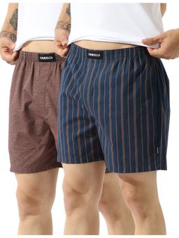 DaMENSCH - Breeze Ultra-Light Stripes Pure Cotton Boxers (Pack of 2)