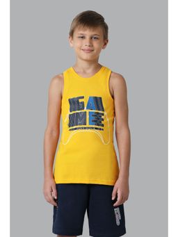 Van Heusen Innerwear - Van Heusen Boys Smart Tech & Easy Stain Release Vest - Gold Fusion