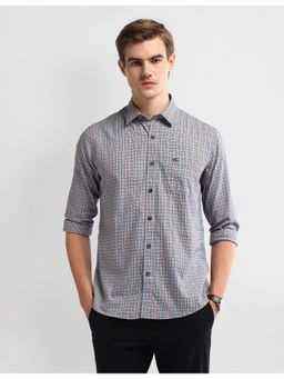Arrow - Checks Multi-Color Full Sleeves Collar Neck Shirt