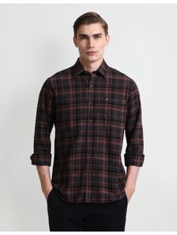 Arrow - Checks Multi Full Sleeves Collar Neck Shirt