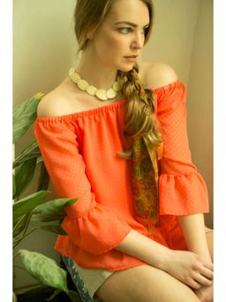 Gipsy - Orange Fashion Blouse
