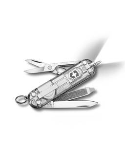 Victorinox - Signature Lite SilverTech Pocket Knife 58 mm with LED