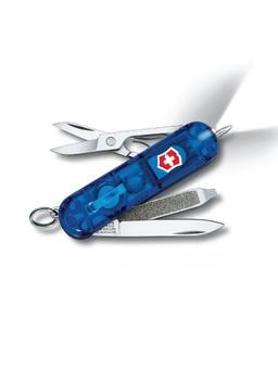 Victorinox - Signature Lite Pocket Knife 58 mm - Blue Translucent