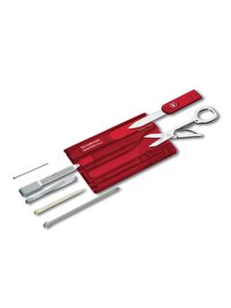 Victorinox - Swiss Card Classic - Red Translucent