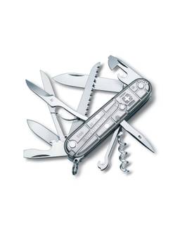Victorinox - Huntsman SilverTech Swiss Army Knife 91 mm - Silver Translucent