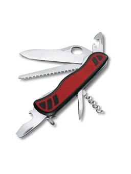 Victorinox - Forester M Grip Pocket Knife 111 mm - Red/Black