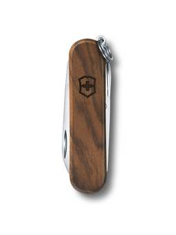 Victorinox - Classic SD Wood Pocket Knife 58 mm - Walnut Wood