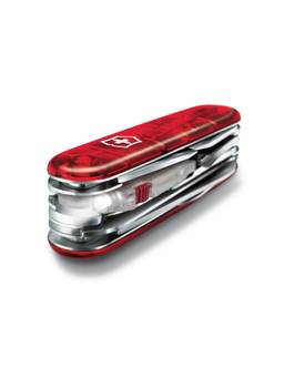Victorinox - Huntsman Lite Swiss Army Knife 91 mm - Red Translucent