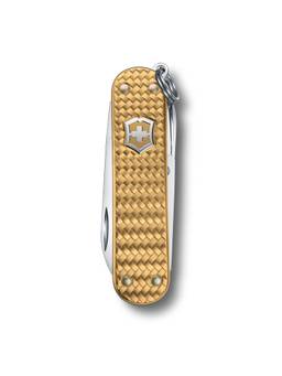 Victorinox - Classic SD Precious Alox Pocket Knife 58 mm - Brass Gold