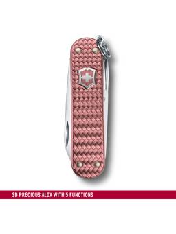 Victorinox - Classic SD Precious Alox Pocket Knife 58 mm - Gentle Rose