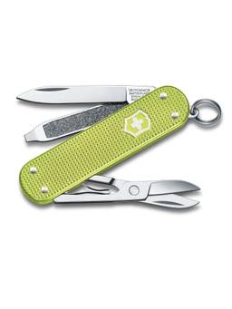 Victorinox - Classic SD Alox Pocket Knife 58 mm - Lime Twist