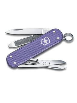 Victorinox - Classic SD Alox Pocket Knife 58 mm - Electric Lavender