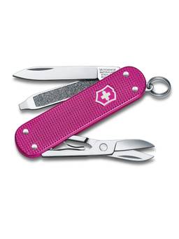 Victorinox - Classic SD Alox Pocket Knife 58 mm - Flamingo Party