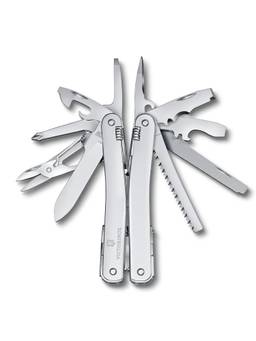 Victorinox - Swiss Tool Spirit MX - Silver with Nylon Pouch