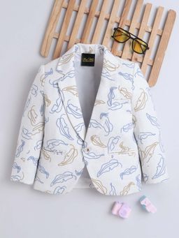 Mini Stitch - Ministitch Cotton Blazer - Off White