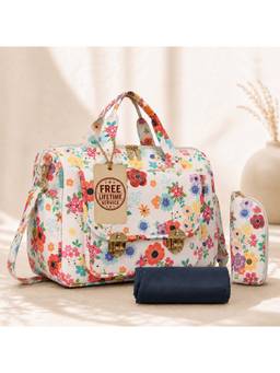 Motherly - Multi-Color Wow Tote Diaper Bag For Mothers For Travel (0-6 months)